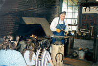 Visitors to Nauvoo Learn all about the Blacksmith