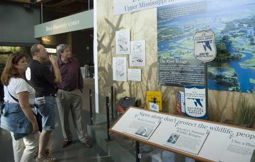 National Mississippi River Museum Display