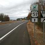 TN Highway 88 Exit from U.S. Highway 51 North