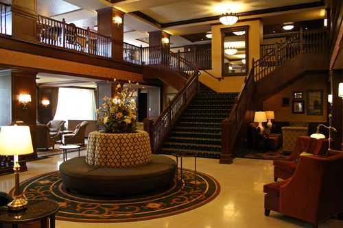 Hotel Lobby in Dubuque