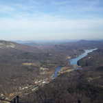 Overlooking Lake Lure from Chimney Rock