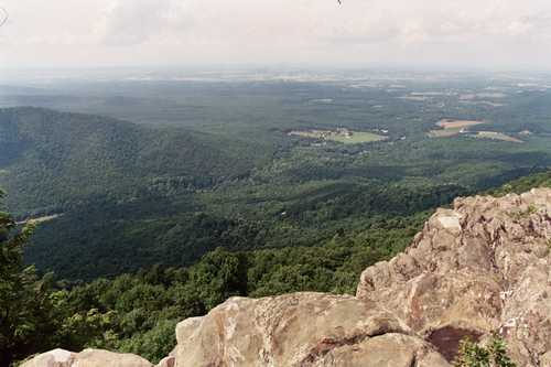 View From Ravens Roost Overlook