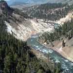 River Running Through Yellowstone