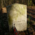 Grave of Confederate Soldier on Natchez Trace Parkway