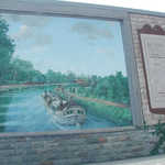 Ohio and Erie Canals Mural in Portsmouth