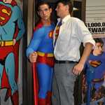 Superman Meets Clark Kent