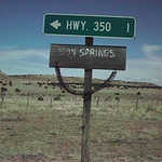 Old Iron Springs Sign
