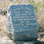 Daughters of the American Revolution Marker at Timpas