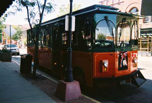 Free Trolley Ride of El Corazon