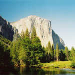 El Capitan above Yosemite Valley