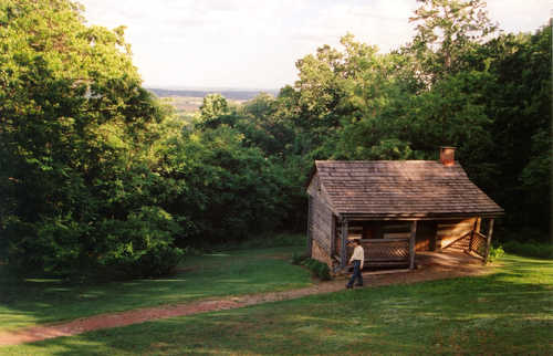 Old Cabin Near Our Lady Of Lourdes