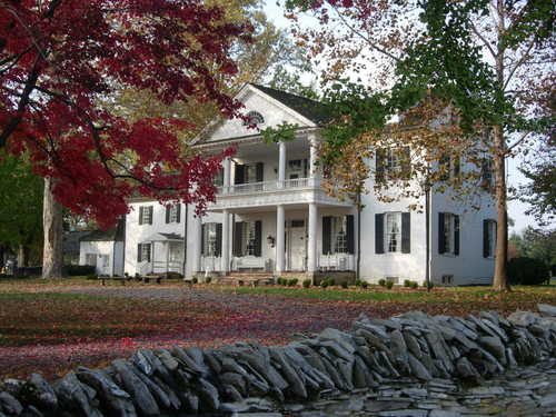 Rose Hill Manor in Autumn