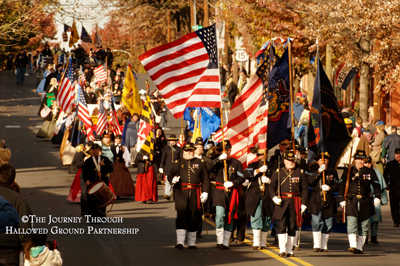 Remembrance Day Parade on Route 15 in Gettysburg, PA