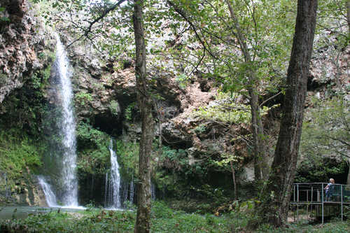 Natural Falls, or "Dripping Springs"
