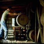 Stacking Bourbon Barrels at Heaven Hill Distillery 