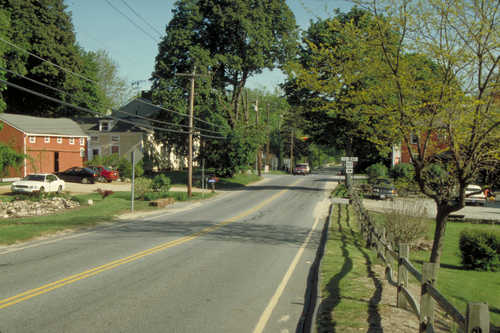 The Approach to North Woodstock