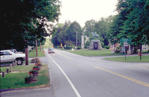 Roadway in Putnam on SR-169