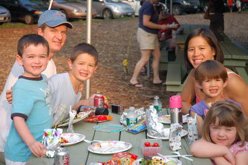 Family Picnic at the Stamford Museum and Nature Center