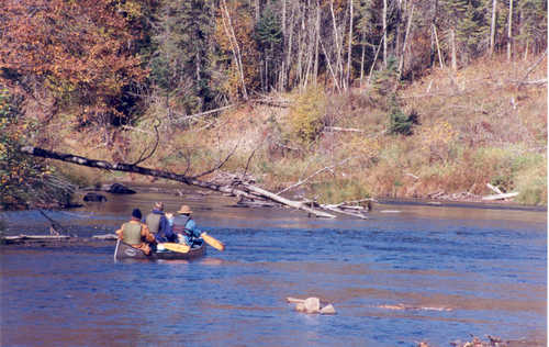 Canoeing on the Edge of the Wilderness Scenic Byway