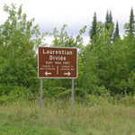 A Sign for the Laurentian Divide