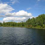 A Panoramic View of Surprise Lake