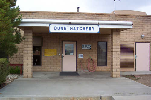Entrance to the Dunn Hatchery