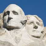Two Faces at Mount Rushmore National Monument