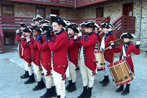 Fife and Drum at Old Barracks
