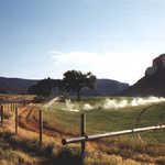 Modern Irrigation in Castle Valley, Utah