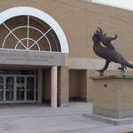 Entrance to the College of Eastern Utah Prehistoric Museum