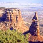 Independence Rock in Colorado National Monument