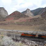 Train near Castle Gate Mine