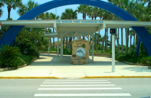 Main Gate at Marineland of Florida