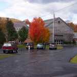 The Front of the Slate Valley Museum