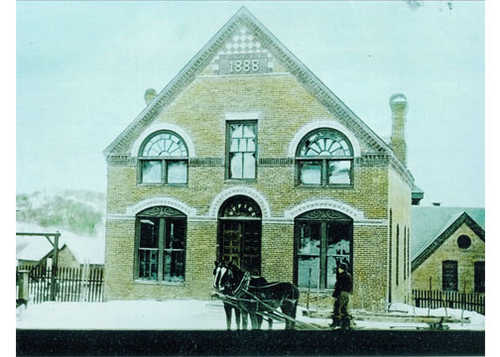 Ticonderoga Heritage Museum in Winter