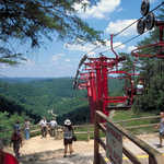 Chairlift in Natural Bridge State Resort Park