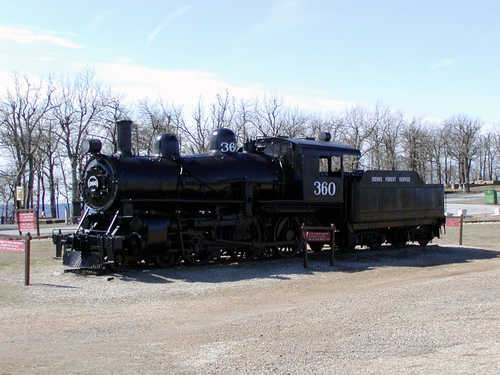 Old Engine 320 At Queen Wilhelmina State Park