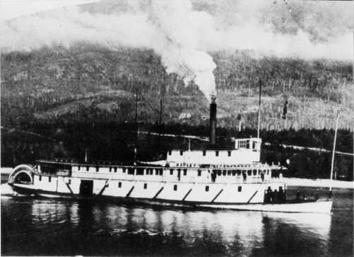 The Majestic SS Moyie on the Kootenai River