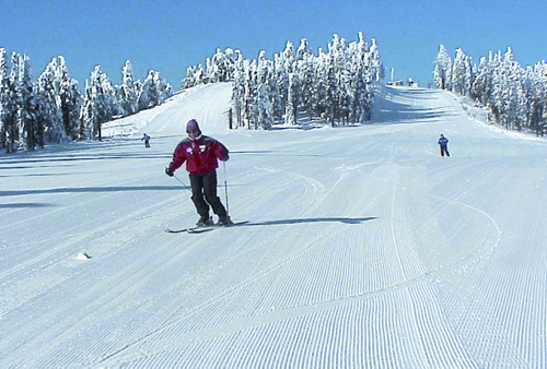 Skiing at 49 Degrees North