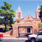 San Felipe de Neri Church in Old Town, Albuquerque, NM