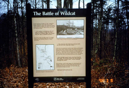 Camp Wildcat Civil War Site