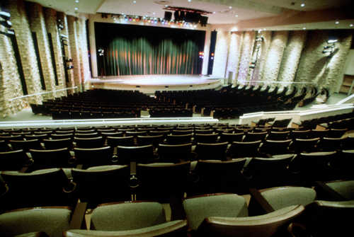 Auditorium of the Mountain Arts Center on the Country Music Highway