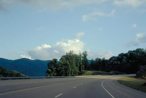 Highway 23 near Pikeville Looking South