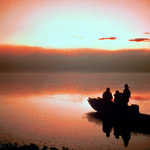 Sunset on Tule Lake