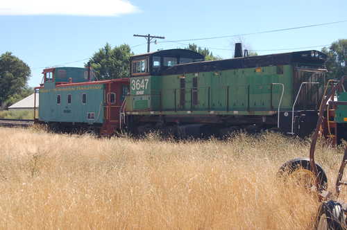 Historic Trains in Tulelake
