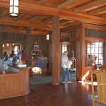 Lobby of Crater Lake Lodge