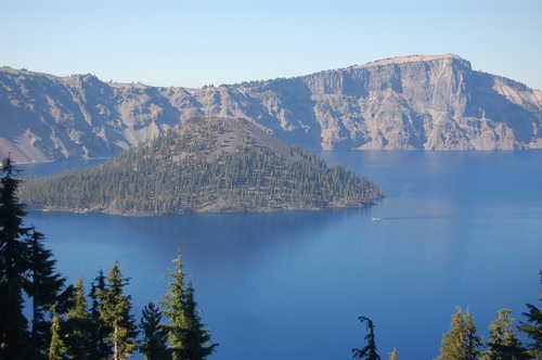 View West from Crater Lake Lodge