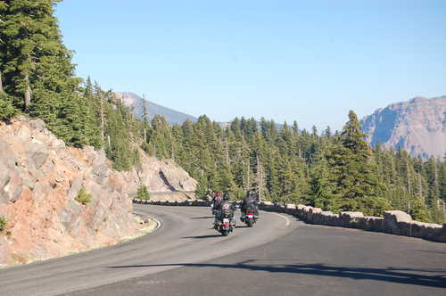 Riding Down Volcanic Legacy in Crater Lake National Park