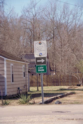 Byway Sign in Piggott