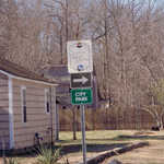 Byway Sign in Piggott